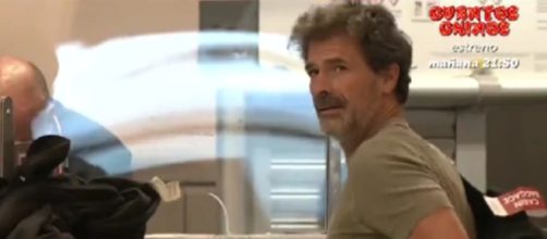 Rodolfo Sancho se ha mostrado molesto con los periodistas (Captura de pantalla de Telecinco)