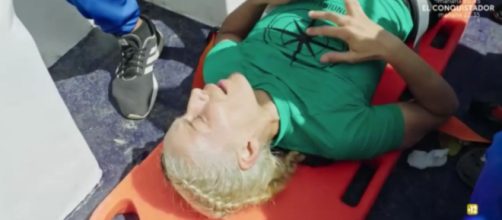 La participante dijo que no quer&iacute;a abandonar el programa (Captura de pantalla de TVE)