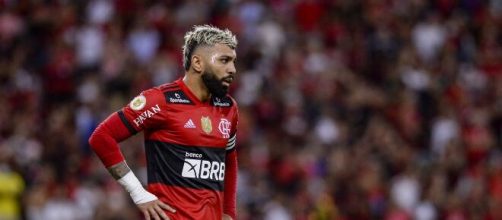 Gabigol acabou expulso no jogo. (Marcelo Cortes/CR Flamengo)