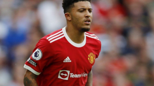 Jadon Sancho, centrocampista del Manchester United.