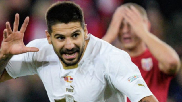 Aleksander Mitrovic, nazionale della Serbia.