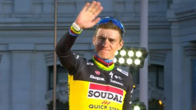 Richard Plugge, TM Jumbo Visma: 'Evenepoel &egrave; il miglior corridore da classiche che ci sia'.