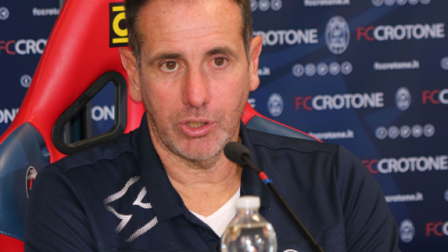 Il tecnico del Crotone, Lamberto Zauli