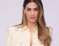 Tendenze moda per l'autunno 2023: il blazer in pelle di Melissa Satta e la gonna lunga