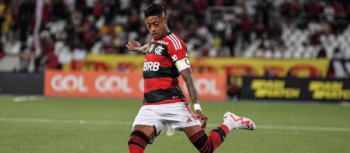 Bruno Henrique com a camisa do Flamengo (Reprodu&ccedil;&atilde;o/Instagram/@b.henrique)