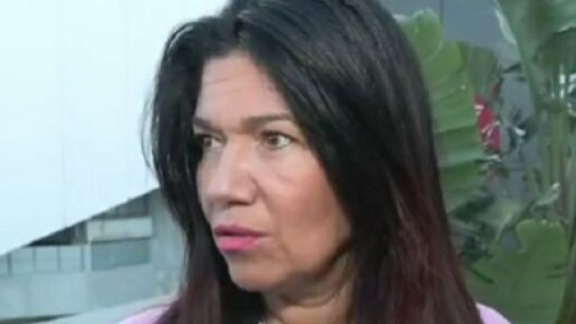 Samia Ghali parle de l'OM sur BFM (capture Twitter @BFMMarseille)