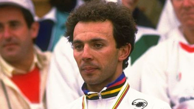 Ciclismo, l'ex campione Moreno Argentin.