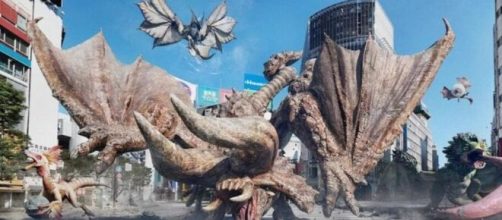 Cena de 'Monster Hunter Now' (Divulga&ccedil;&atilde;o/Niantic)