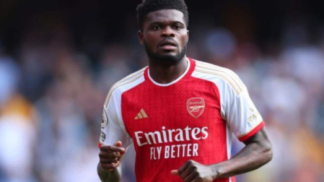 In foto Thomas Partey, giocatore dell'Arsenal.