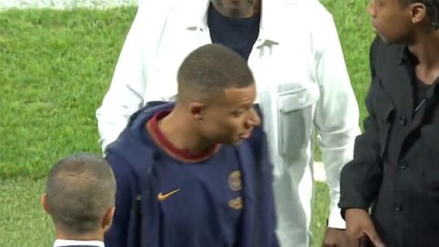 Prime Video ignor&eacute; par Mbapp&eacute; ce dimanche soir. (screenshot Twitter - @PVSportFR)