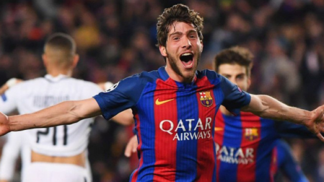 In foto Sergi Roberto, giocatore del Barcellona.