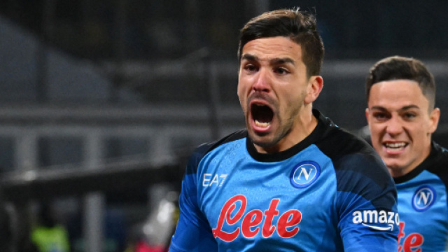 In foto Simeone, giocatore del Napoli.