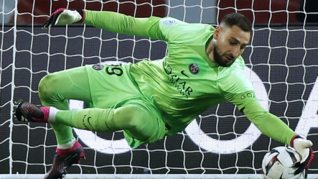 In foto Donnarumma, portiere del PSG.