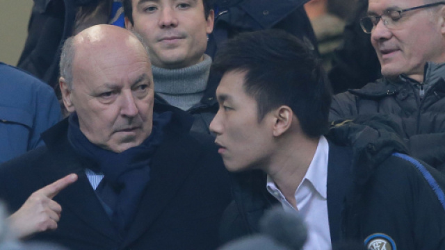 Steven Zhang insieme a Beppe Marotta