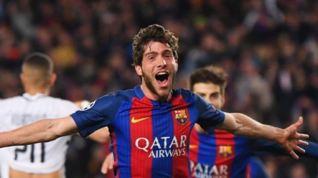 In foto Sergi Roberto, giocatore del Barcellona.