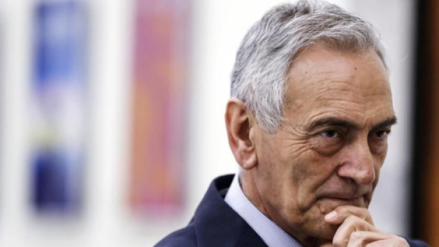 Gabriele Gravina, presidente della Figc.