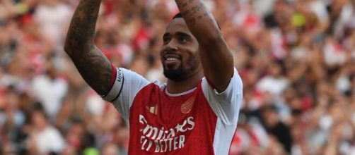 Gabriel Jesus marcou o terceiro dos Gunners (Reprodu&ccedil;&atilde;o/Facebook/Arsenal)