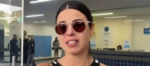 Sth&eacute;fany Brito, irm&atilde; de Kayky Brito (Reprodu&ccedil;&atilde;o/SBT)