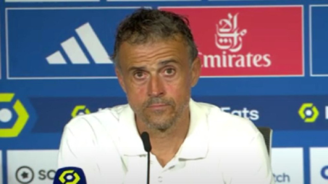 Luis Enrique a envie de bien faire au PSG (capture Twitter @ActuFoot_)