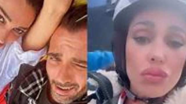 Belen Rodriguez e Elio Lorenzoni