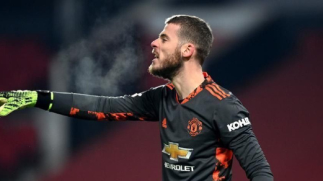 In foto David De Gea, ex portiere del Manchester United.