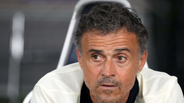 Luis Enrique au PSG (capture Twitter @psg)
