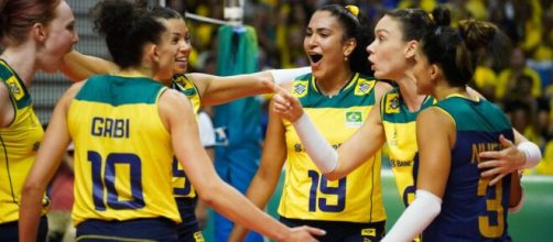 Brasil j&aacute; viajou para disputar o Pr&eacute;-Ol&iacute;mpico no Jap&atilde;o entre 16 e 24 de setembro (Mauricio Val/FVImagem/CBV)