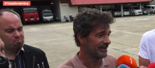 El int&eacute;rprete pidi&oacute; disculpas a los periodistas por su comportamiento durante su primera visita a la c&aacute;rcel (Captura de pantalla de Antena 3)