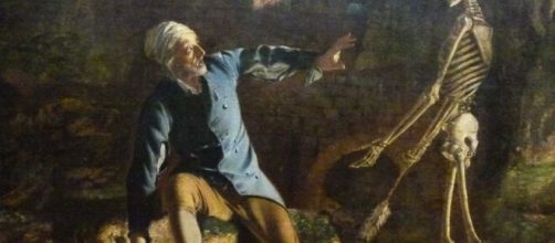 &lsquo;The Old Man and Death&rsquo; by Joseph Wright of Derby (Image source: Flickr/John Steedman)