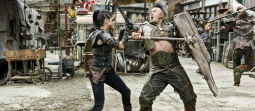 Octavia no conclave em 'The 100' (Reprodu&ccedil;&atilde;o/CW)