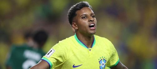 Rodrygo abriu o caminho para a vit&oacute;ria brasileira (Reprodu&ccedil;&atilde;o/Instagram/cbf_futebol)