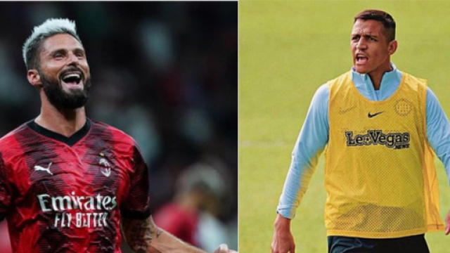 Inter-Milan, problemi per Giroud, preoccupa Sanchez: i possibili 11 di Pioli e Inzaghi