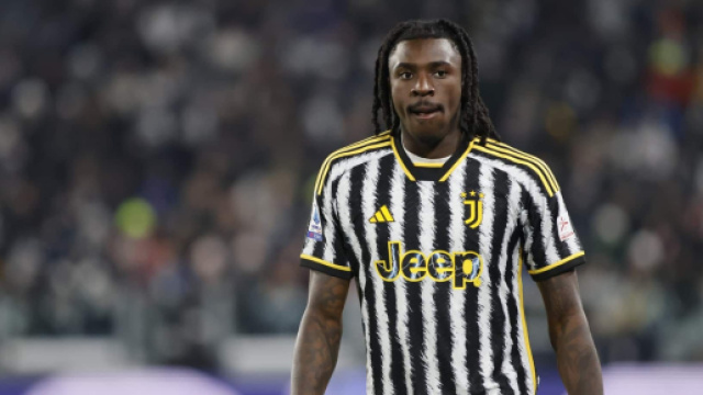 In foto Kean, attaccante della Juve.