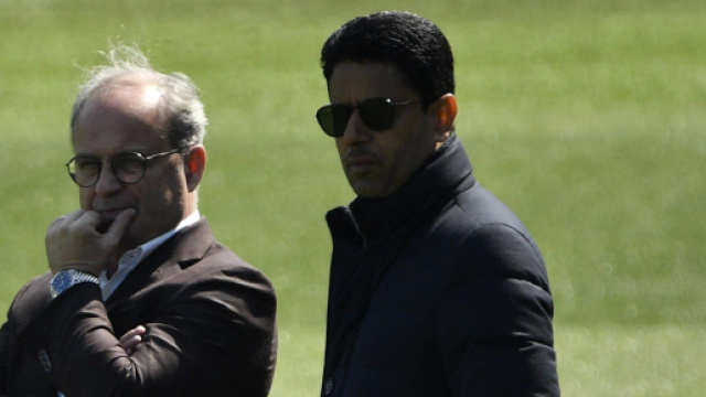 Luis Campos et Nasser Al-Khela&iuml;fi (capture Twitter Foot01)