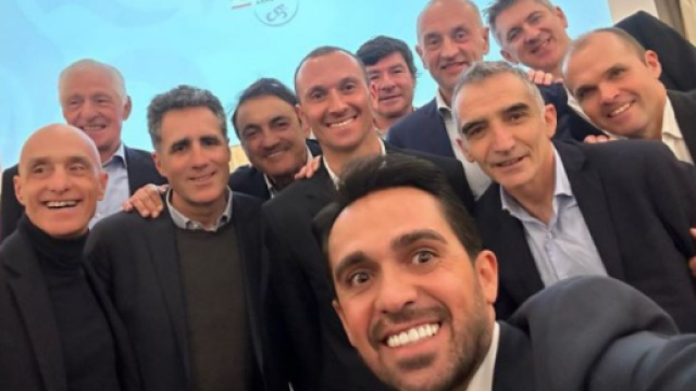 Ivan Basso: 'Dicono che all'Italia manchi una grande squadra di ciclismo, ma noi lo siamo'.