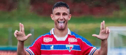 Iarley marcou tr&ecirc;s gols (Reprodu&ccedil;&atilde;o/Facebook/FortalezaEC)