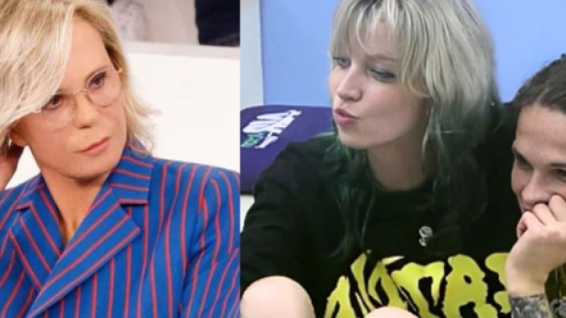 Amici 23, in foto Maria De Filippi, Mew e Matthew.