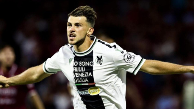 Lazar Samardzic, centrocampista dell'Udinese.