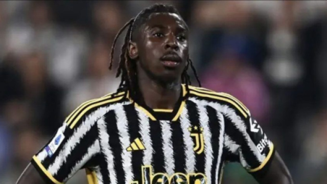 Moise Kean, giocatore della Juve.