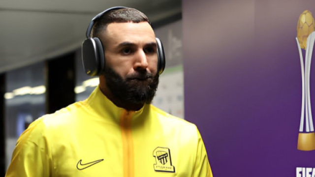 Benzema annonc&eacute; sur le d&eacute;part d'Arabie saoudite. (screenshot X, @lnstantFoot)