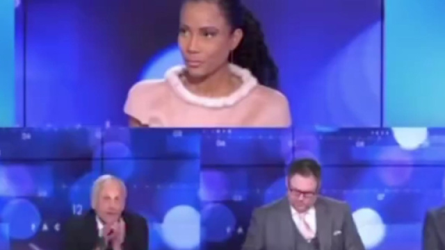 Karim Benzema critiqu&eacute; sur le plateau de CNEWS. (cr&eacute;dit Twitter @cnews)