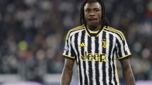 Moise Kean, giocatore della Juve.