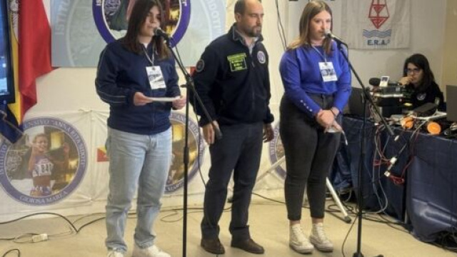 Collegamento tra una scuola siciliana e la stazione spaziale internazionale.