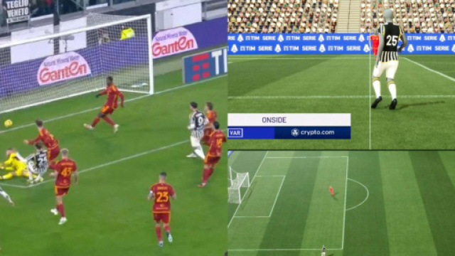 Moviola Juventus-Roma: Rabiot in posizione regolare in occasione ... - goal.com