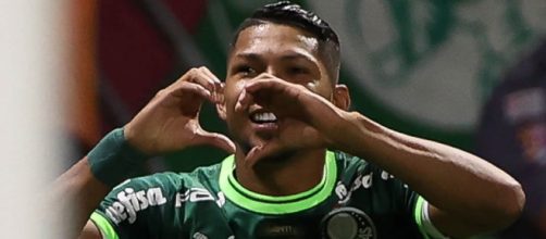 Rony fez o gol da vit&oacute;ria (Reprodu&ccedil;&atilde;o/Faceboook/Palmeiras)