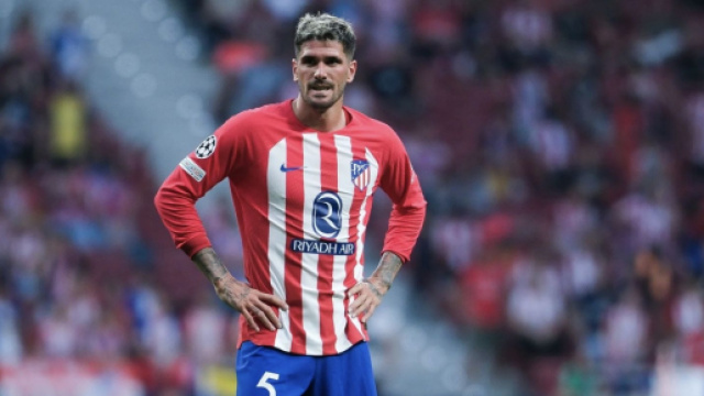 In foto Rodrigo De Paul, centrocampista dell'Atletico Madrid.