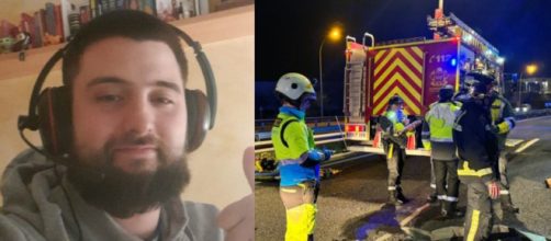 El edil de M&aacute;s Arganda se despidi&oacute; emotivamente de su hijo fallecido en accidente de tr&aacute;fico (X, @JoseRodriguezdG, @112cmadrid)