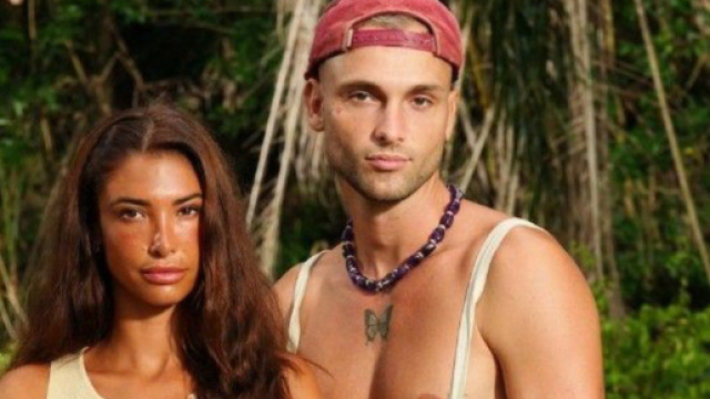 Bastos retrouve M&eacute;lanie Dedigama dans Les Apprentis Aventuriers 7 (Screenshoot Twitter @GossipRoomOff)