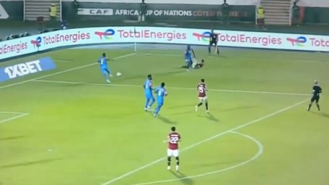 CAN : La RDC qualifi&eacute;e face &agrave; l'Egypte. (screenshot Twitter @beinsports)