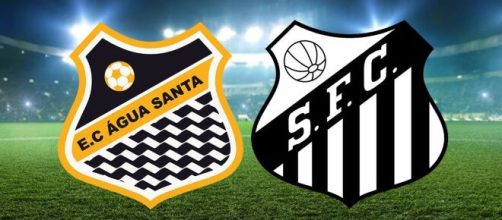 Onde assistir &Aacute;gua Santa x Santos ao vivo (Arte/Eduardo Gouvea)